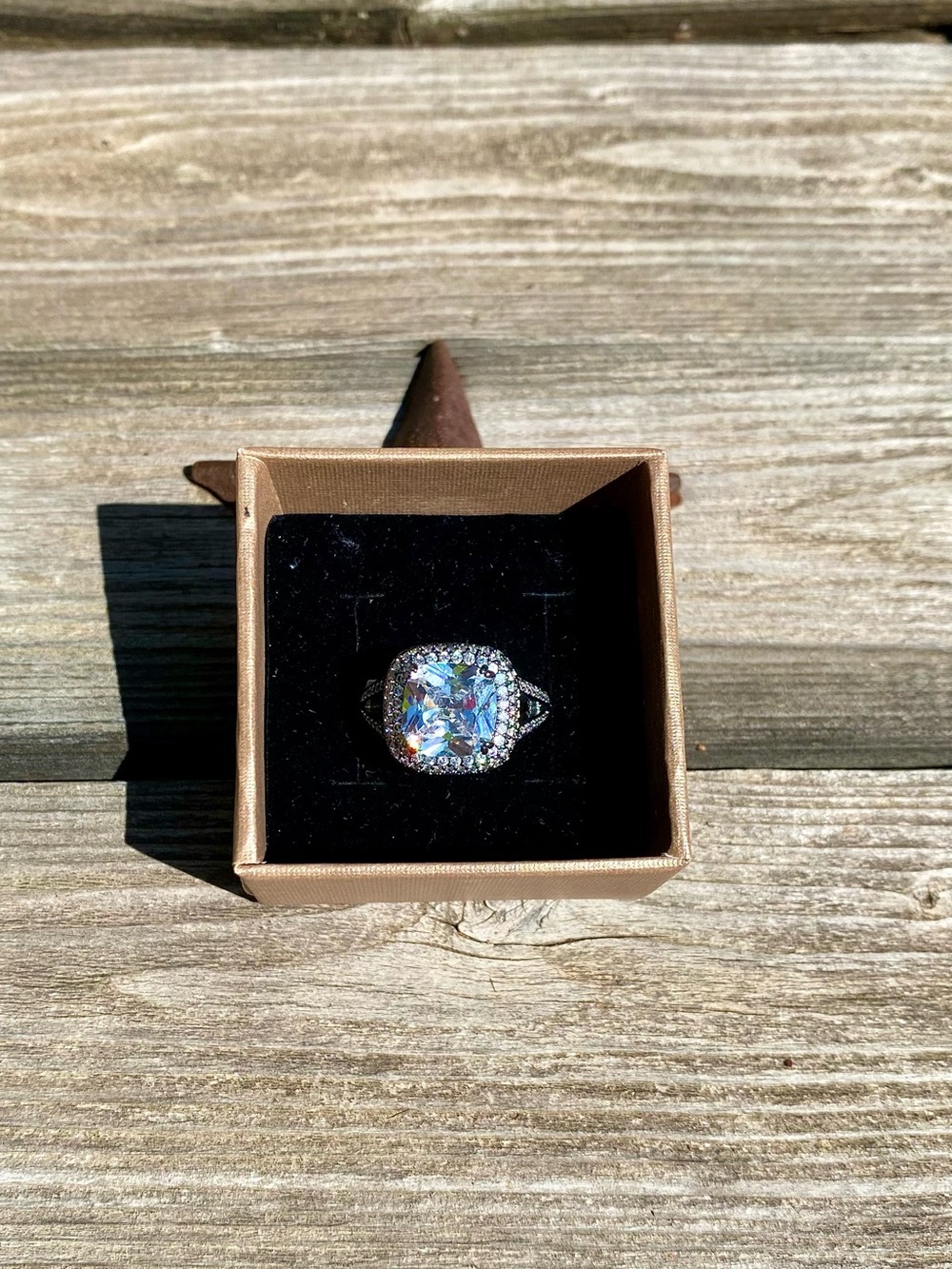 Bomb Party OG Diamond CZ Size 8 Ring